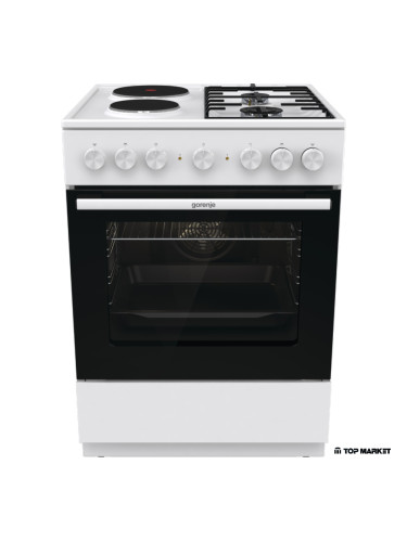 Комбинирана готварска печка Gorenje GK6B41WF