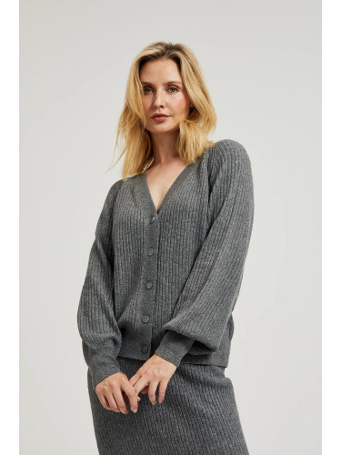 Marisse Women's Sweater Z-Sw-4531 Grey Mel