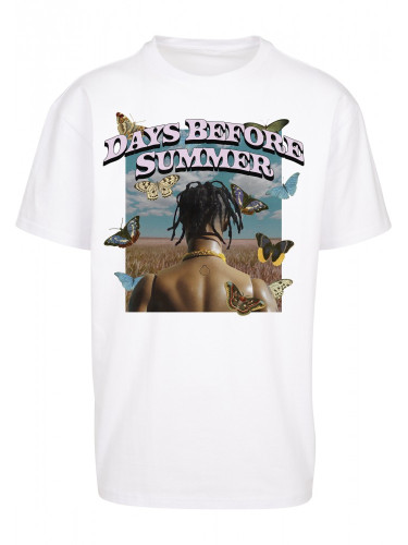 Мъжка тениска в бял цвят Mister Tee Days Before Summer 