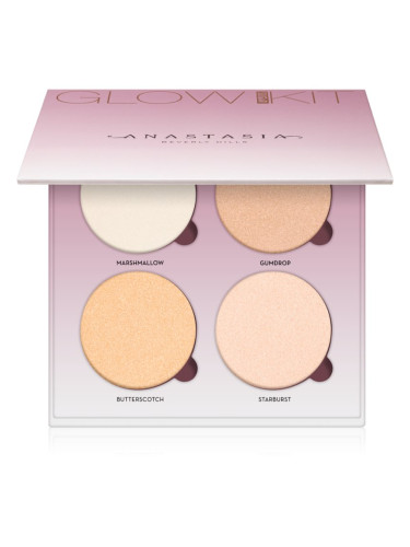 Anastasia Beverly Hills Glow Kit Sugar палитра с озарители 7,4 гр.