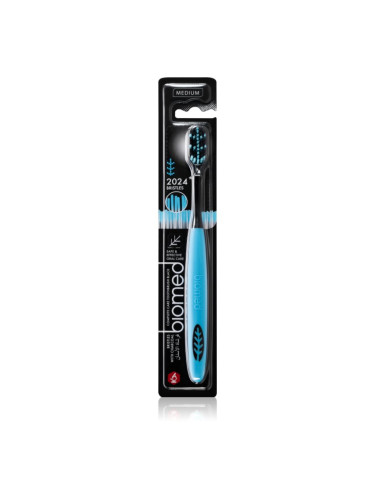 Biomed Complex Toothbrush четка за зъби с активен въглен Medium 1 бр.