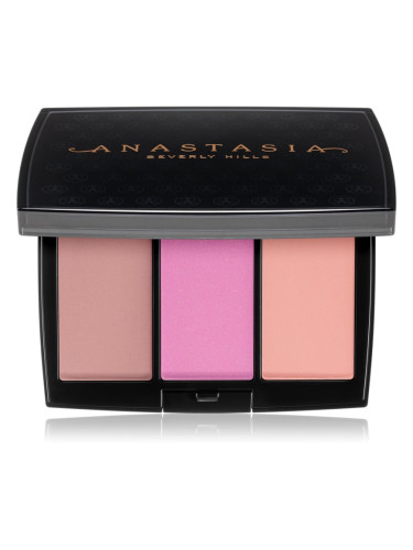 Anastasia Beverly Hills Blush Trio палитра с ружове цвят Pool Party 9 гр.