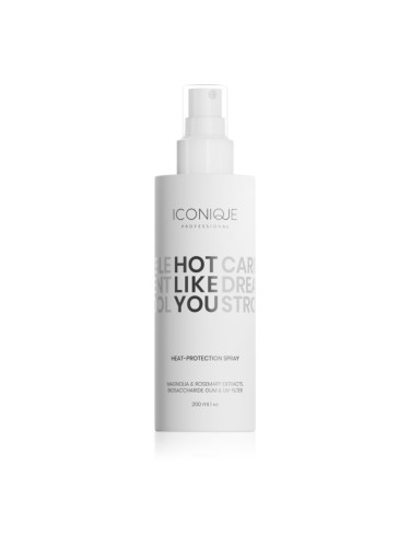 ICONIQUE Professional HOT LIKE YOU Heat-protection защитен спрей за топлинно оформяне на косата 200 мл.