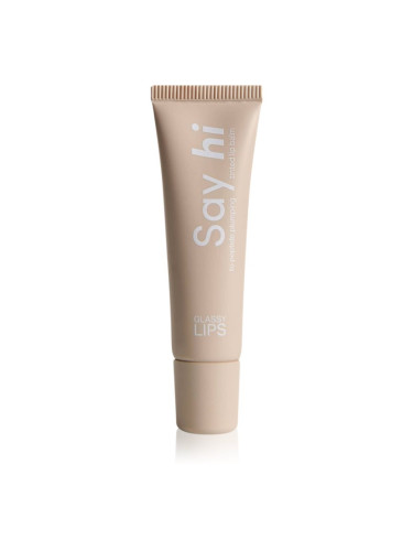 Say Hi Glassy Lips тониращ балсам за устни с пептиди цвят Fuchsia 10 мл.