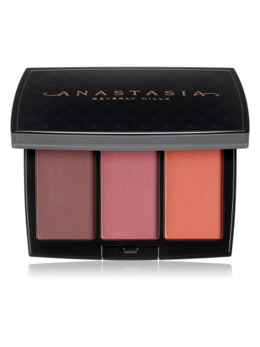 Anastasia Beverly Hills Blush Trio палитра с ружове цвят Berry Adore 9 гр.