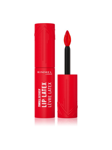 Rimmel Thrill Seeker Lip Latex течно червило цвят 350 Spicy 6 мл.