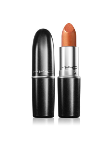 MAC Cosmetics Frost Lipstick дълготрайно червило перлен блясък цвят Bronze Shimmer 3 гр.