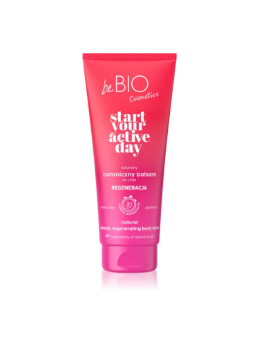 beBIO Start Your Active Day регенериращ крем за тяло 200 мл.