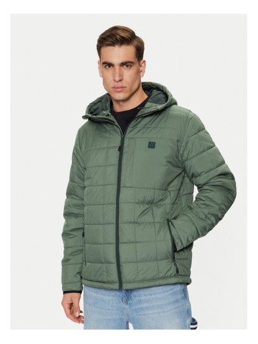 Billabong Преходно яке Journey Puffer ABYJK00162 Зелен Regular Fit