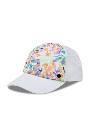 Roxy Шапка с козирка Beautiful Morni ERJHA04129 Бял