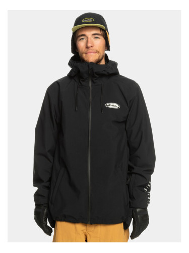 Quiksilver Outdoor яке High In Th Hood EQYTJ03436 Черен Regular Fit