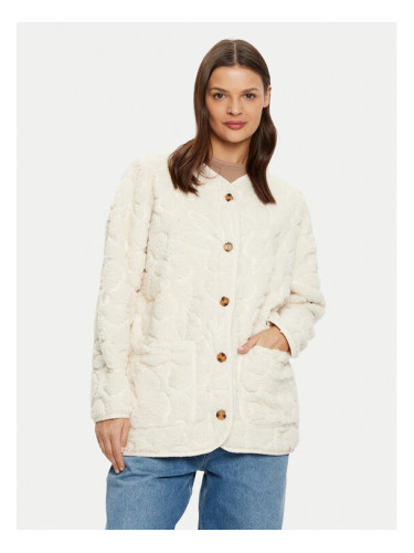 Billabong Преходно яке Fireside Cosy ABJFT00397 Екрю Regular Fit