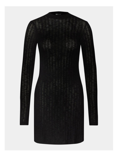 Billabong Ежедневна рокля Everleigh Mock Ktdr ABJKD00219 Черен Slim Fit