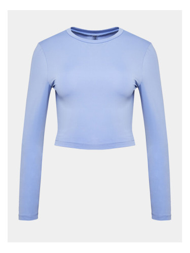 Roxy топ Bold Moves Ls Kttp ERJKT04067 Син Slim Fit