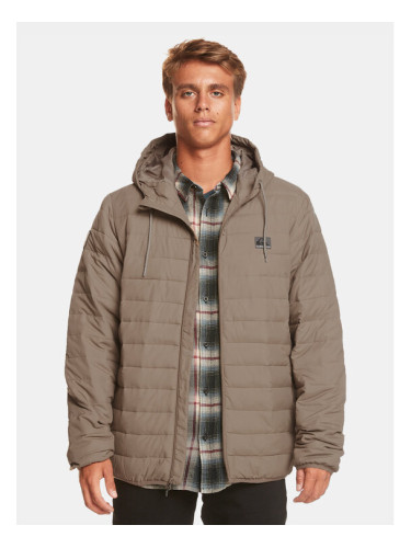 Quiksilver Преходно яке Scaly Hood Jckt EQYJK04008 Бежов Regular Fit