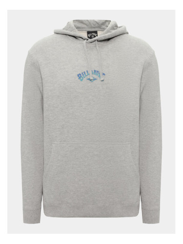 Billabong Суитшърт Core Arch Otlr ABYFT00391 Сив Regular Fit