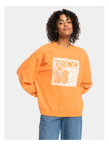 Roxy Суитшърт Take Yourplaceb Otlr ERJFT04745 Оранжев Regular Fit