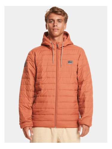 Quiksilver Преходно яке Scaly Hood Jckt EQYJK04008 Оранжев Regular Fit