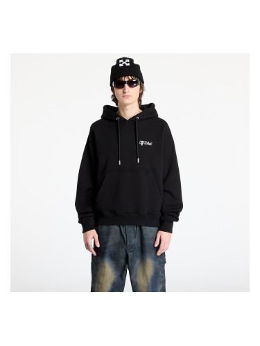 Суитшърт Off-White Script Skate Hoodie Black/ White L