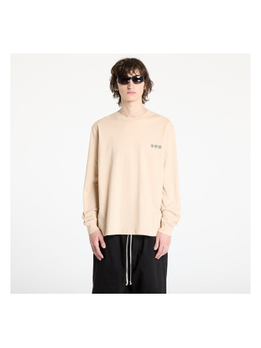 Тениска A.P.C. Long Sleeve Adresse T-Shirt UNISEX Beige L