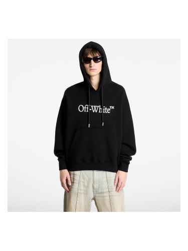 Суитшърт Off-White Big Bookish Skate Hoodie Black/ White M
