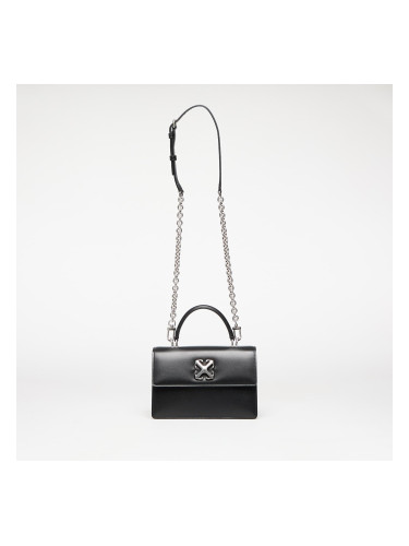 Чанта Off-White Jitney 1.4 Top Handle Chain Black/ Silver Universal