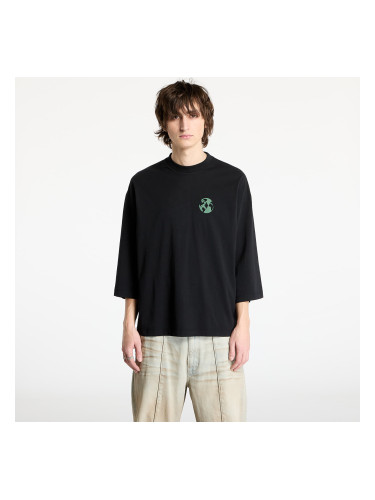Тениска Marcelo Burlon County Globe Loose T-Shirt Black/ Deep Green M