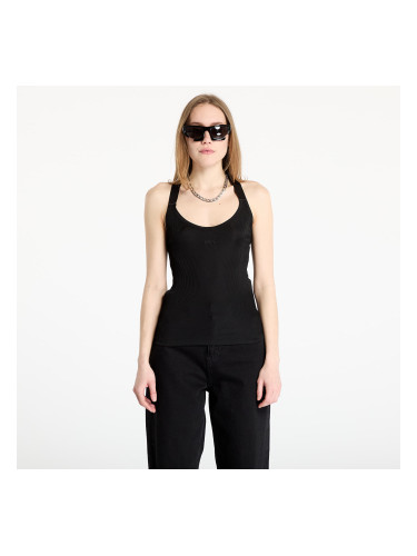 Off-White Light Rib Alla Top Black/ Black L