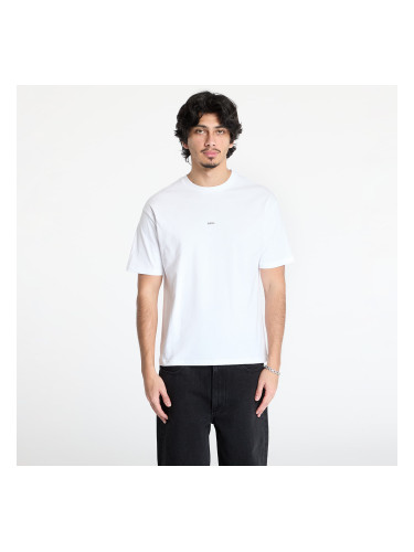 Тениска A.P.C. Boxy Micro Logo T-Shirt White/ Black XXL