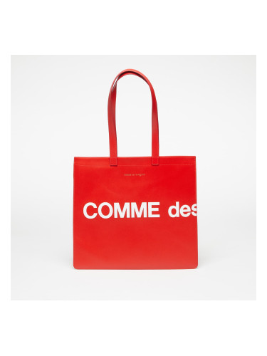 Чанта Comme des Garçons Huge Logo Tote Bag Red Universal