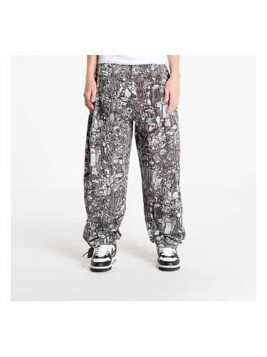 Пижами Marcelo Burlon Aop Mech Baggy Pajama Pants Dark Grey Me S