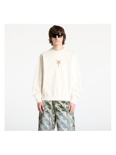 Суитшърт Marcelo Burlon County Goth Boxy Crewneck Ecru Brown L