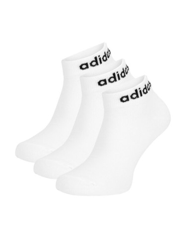 adidas Къси чорапи HT3451 3-PACK Бял