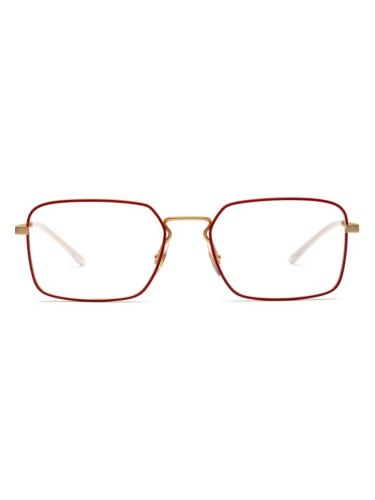 Ray-Ban 0RX6440 3052 - диоптрични очила, квадратна, unisex, червени