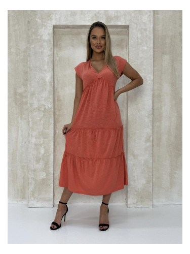 Edoti Frill maxi dress - DL