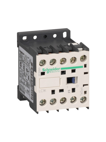 Контактор LC1K0610B7, 3-полюсен, 3xNO, 6A, 24VАC, помощен контакт NO