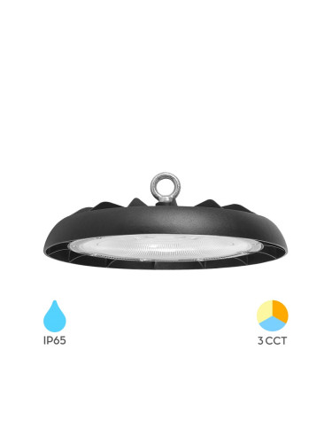 Промишлено LED тяло, 100W, 230VAC, 13000lm, 3 в 1 цвята, IP65, BT45-39181, пита/камбана