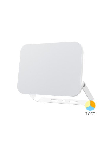 LED прожектор, 50W, 230VAC, 4750lm, 3в1 цвята, IP65, BT60-55080