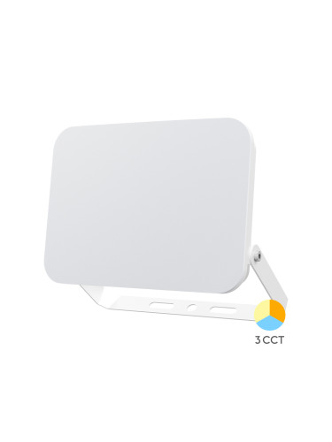 LED прожектор, 100W, 230VAC, 9500lm, 3в1 цвята, IP65, BT60-59180