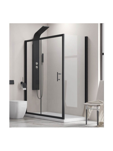 Душ кабина FLORA 500 & S-10 , Черен мат