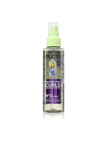 Garnier Fructis Curls Method хидратиращ спрей за коса за чуплива и къдрава коса 150 мл.