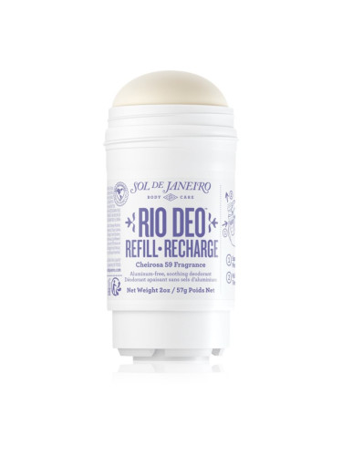 Sol de Janeiro Rio Deo ’59 дезодорант-стик без съдържание на алуминиеви соли 57 мл.