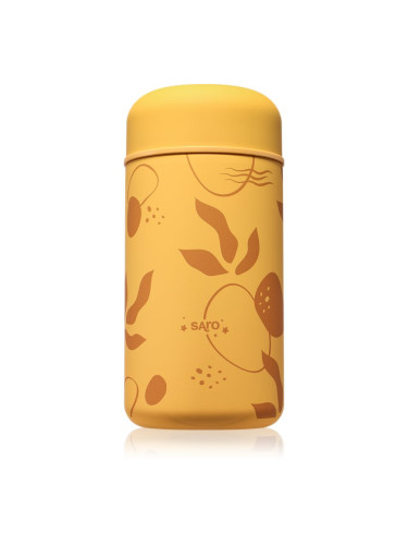 Saro Baby Liquid Thermo термос за храна Mustard 500 мл.