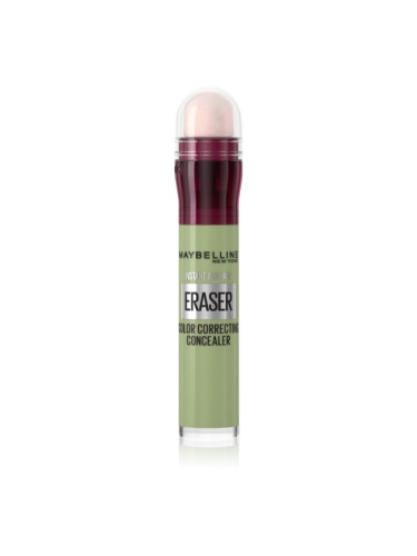 MAYBELLINE NEW YORK Instant Anti Age Eraser течен коректор с гъба апликатор цвят Green 6.8 мл.