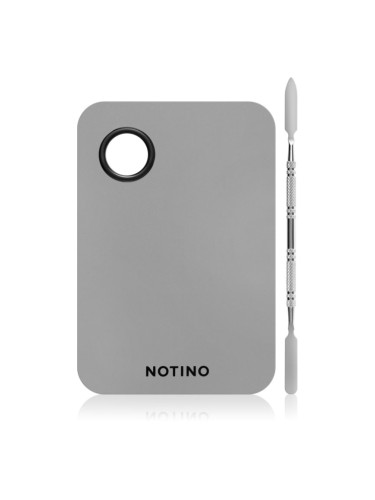 Notino Makeup Brushes Professional Mixing Palette With Spatula Палитра за смесване на грим с шпатула