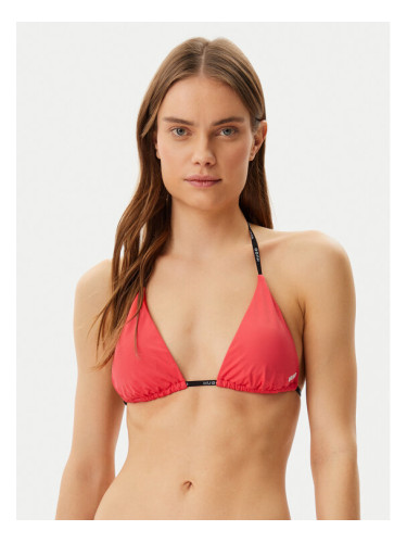 HUGO Горнище на бански Pure 50535772 Червен