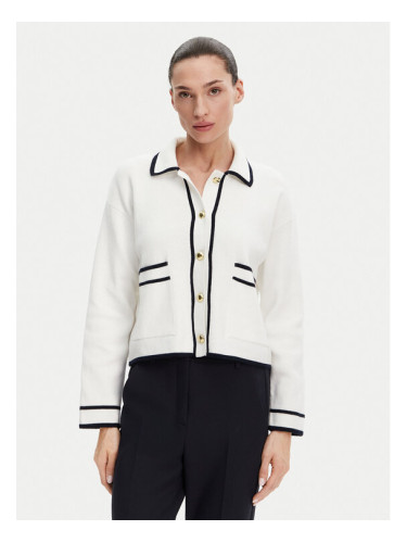 Barbour Кардиган LKN1621WH71 Екрю Regular Fit