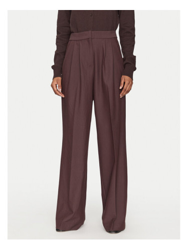 2NDDAY Текстилни панталони Miles 2251160151 Кафяв Loose Fit