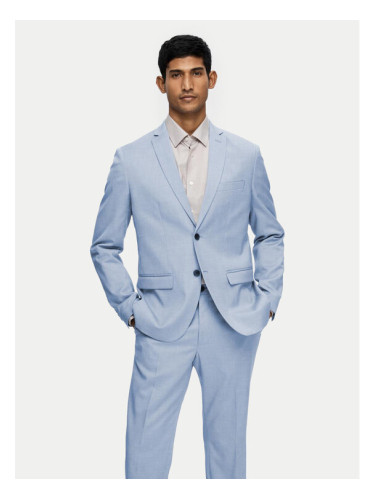 Selected Homme Сако 16092418 Светлосиньо Slim Fit