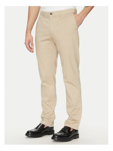 Tommy Hilfiger Чино панталони Denton MW0MW37717 Бежов Slim Fit